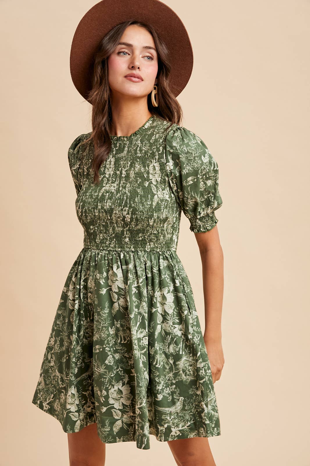 The Michelle Floral SS Dress