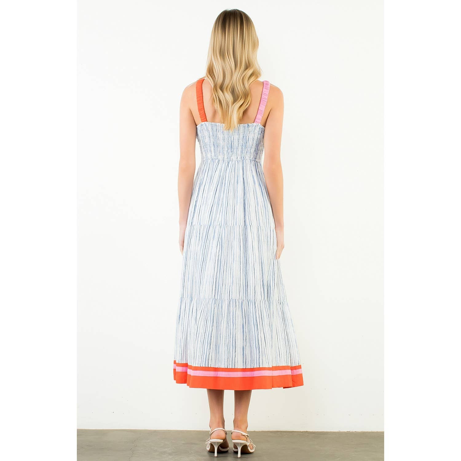 The Angelina Striped Dress