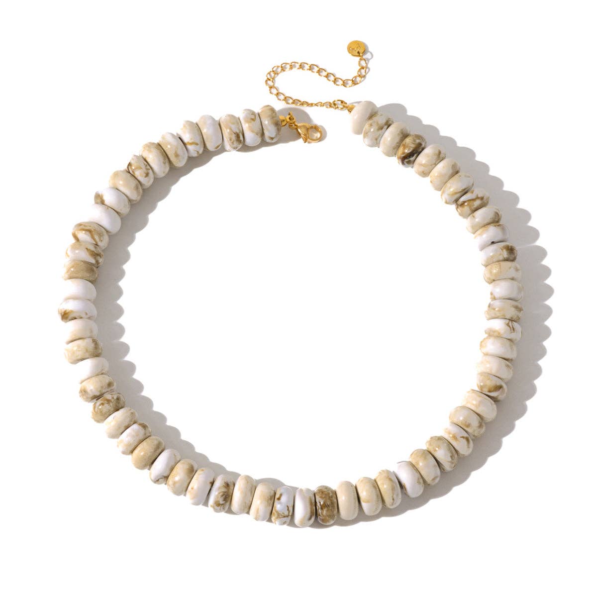 Dana Donut Bead Necklace