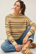 The Gracie Multi Striped Sweater