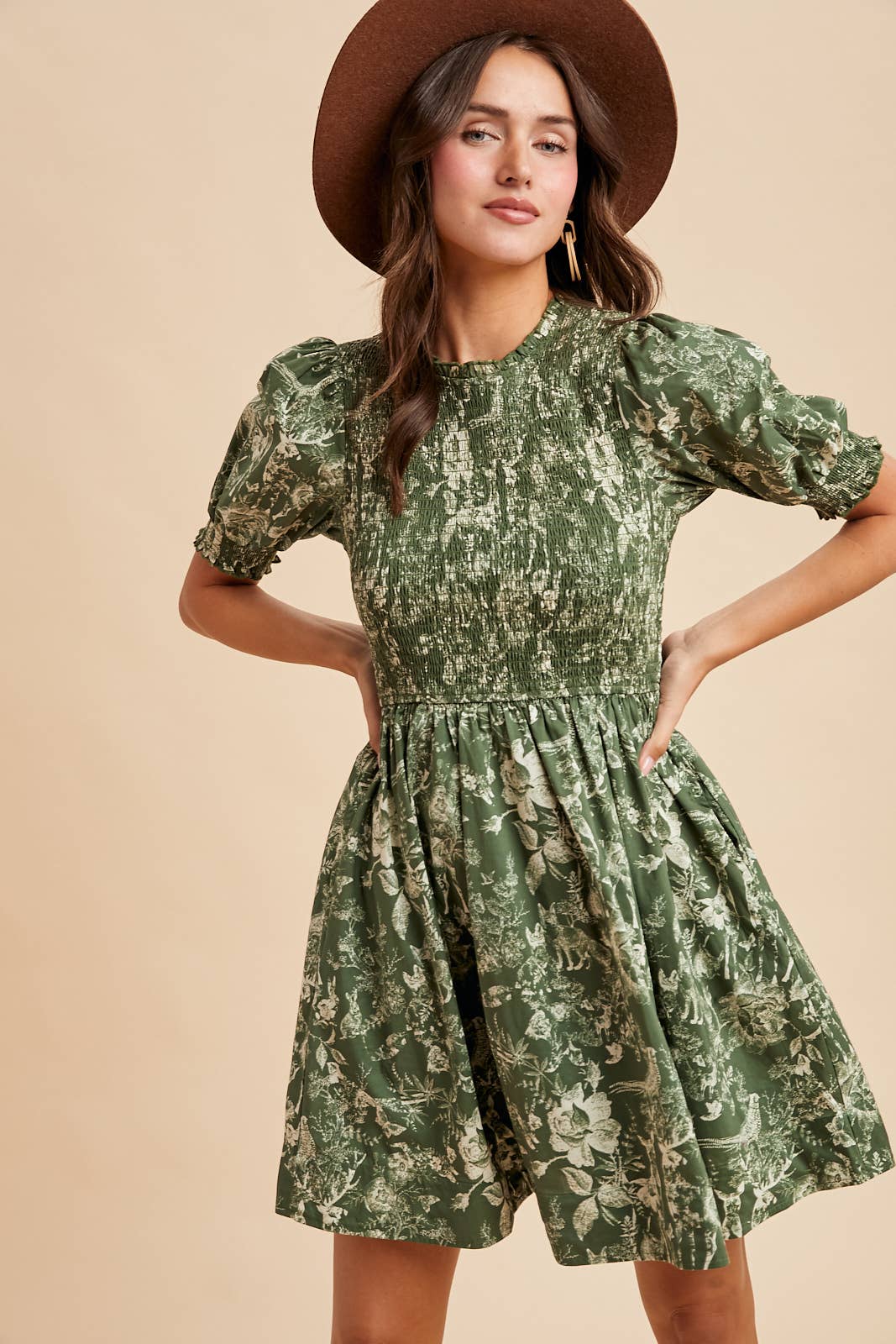 The Michelle Floral SS Dress