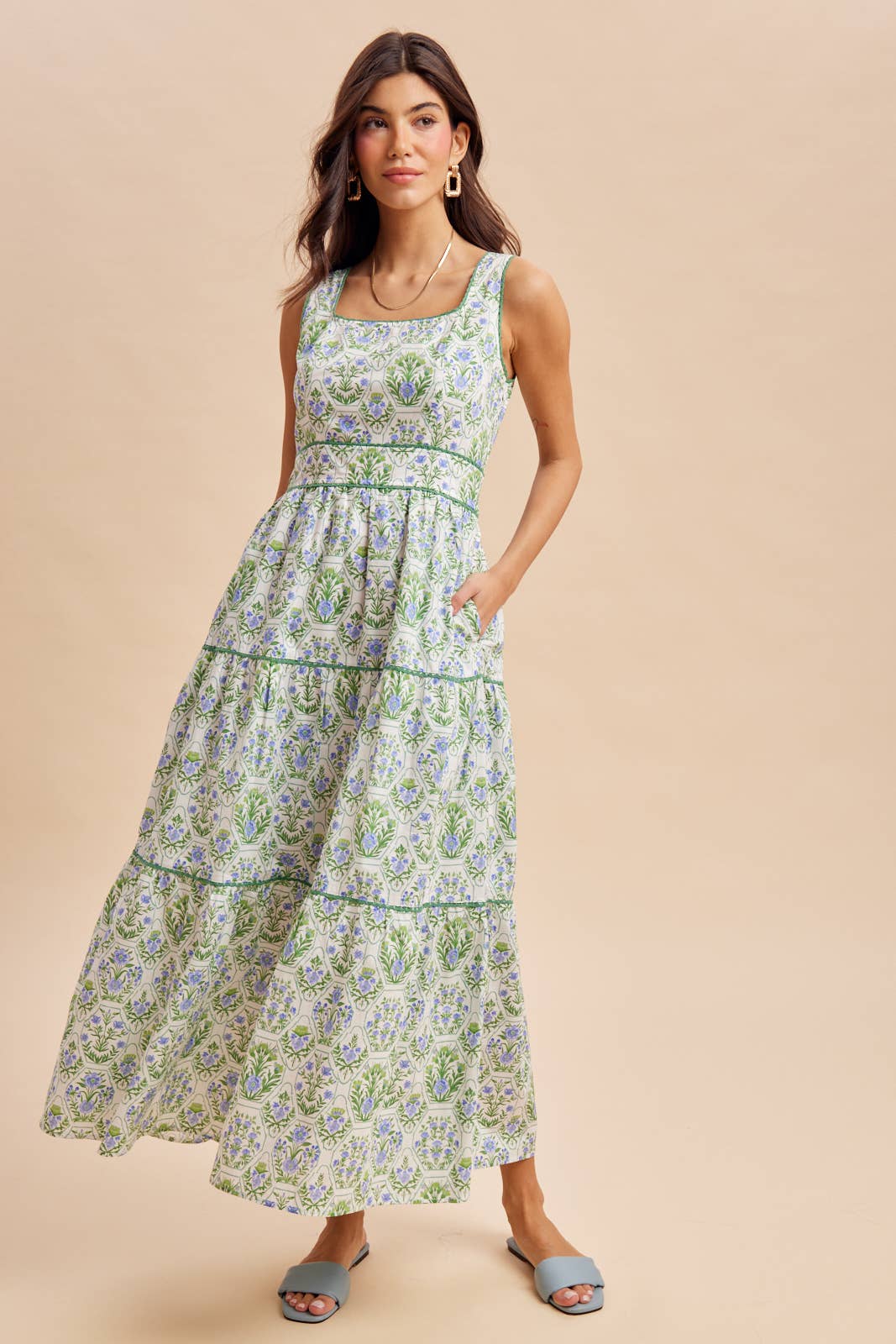 The Sarah Cotton Maxi Dress