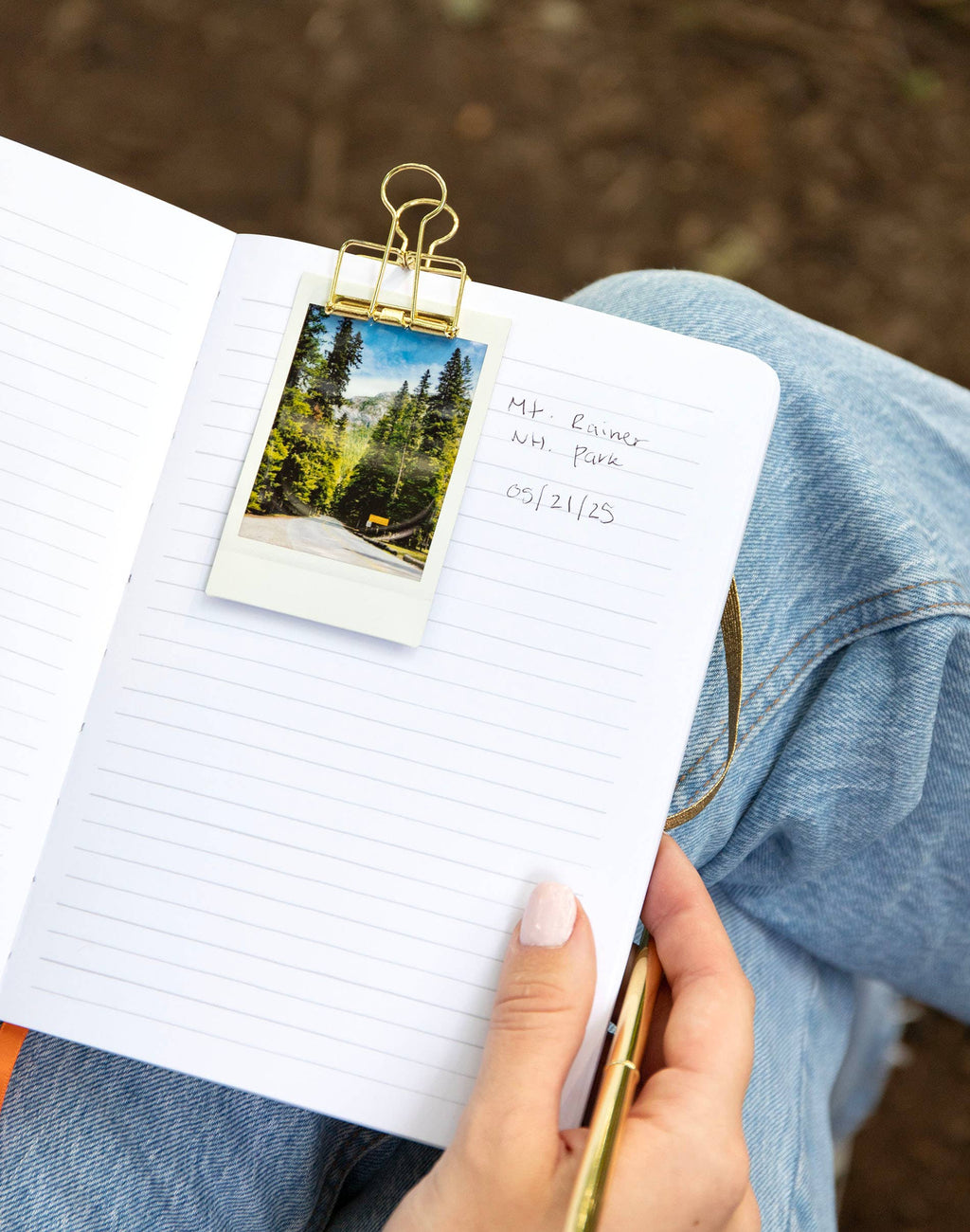 Goldenmane Lined Journal