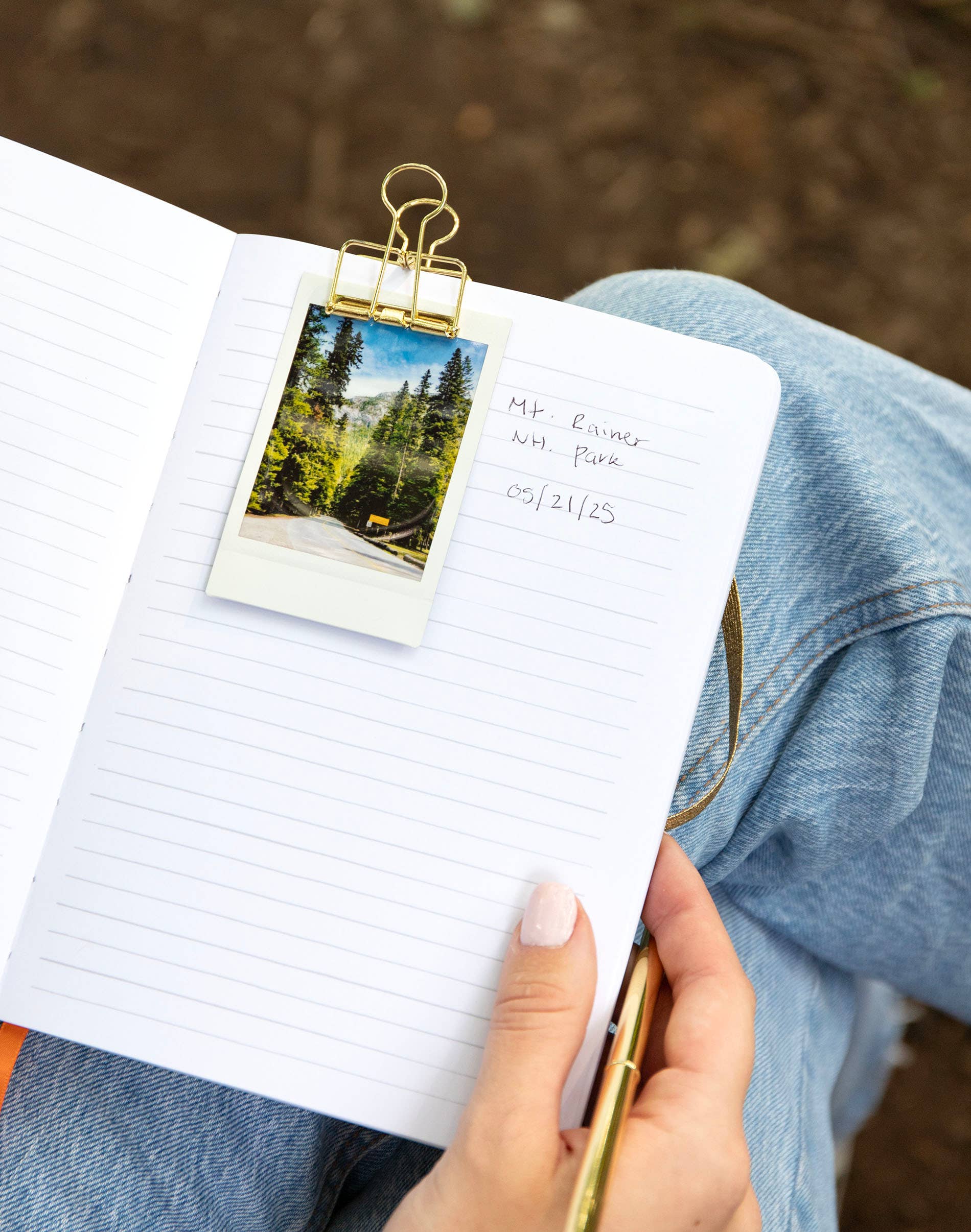 Goldenmane Lined Journal