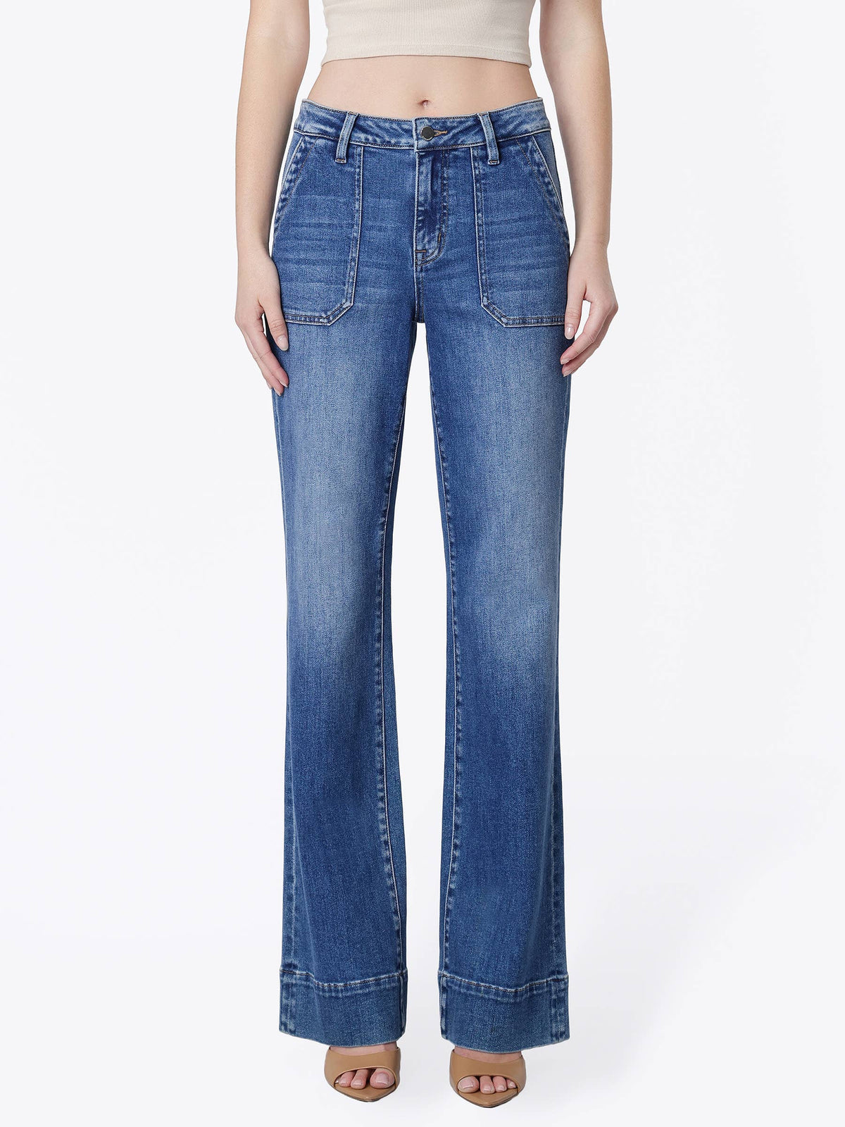 Truculent High Rise Vintage Flare