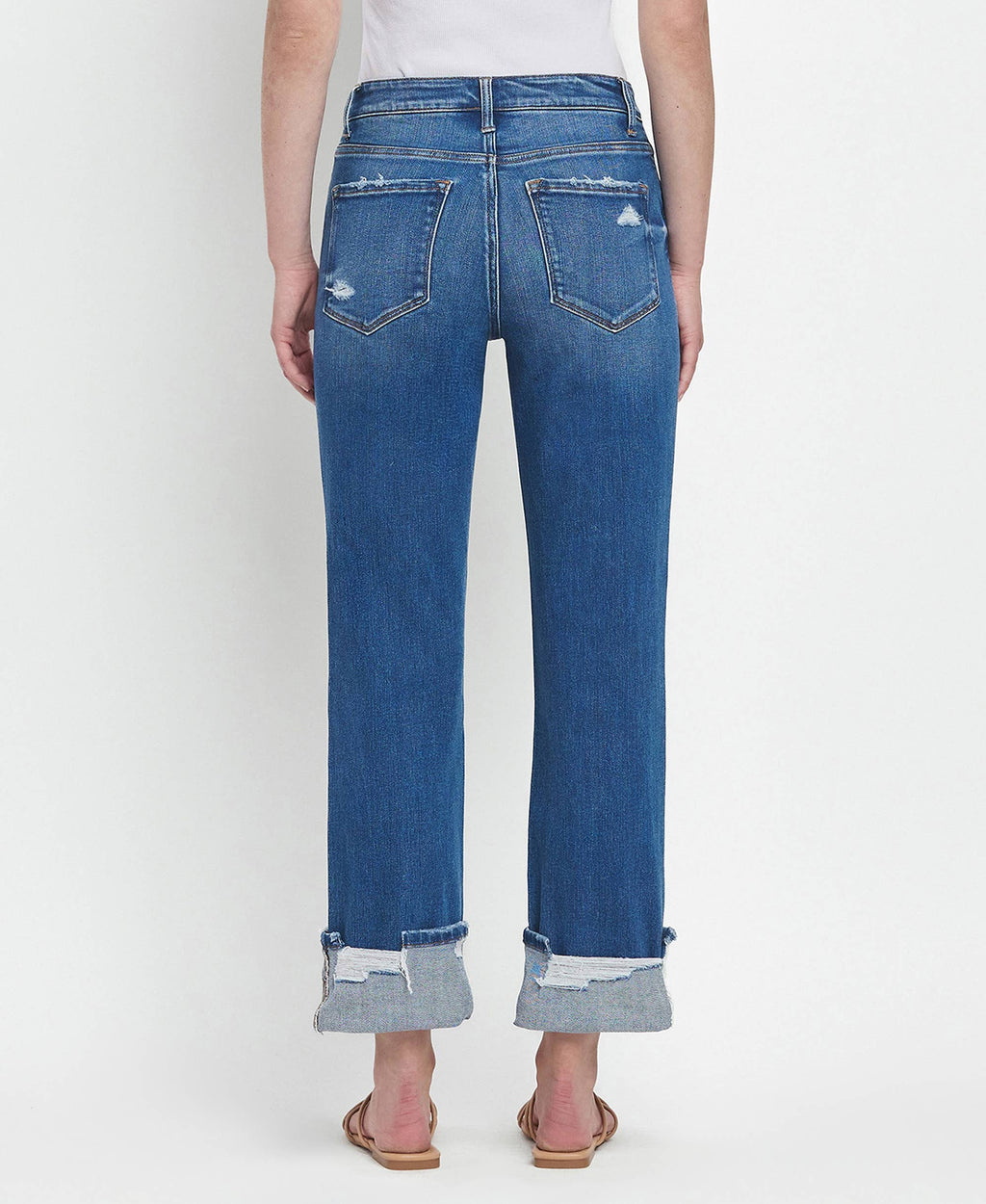 Daphne High Rise Cuffed Jeans