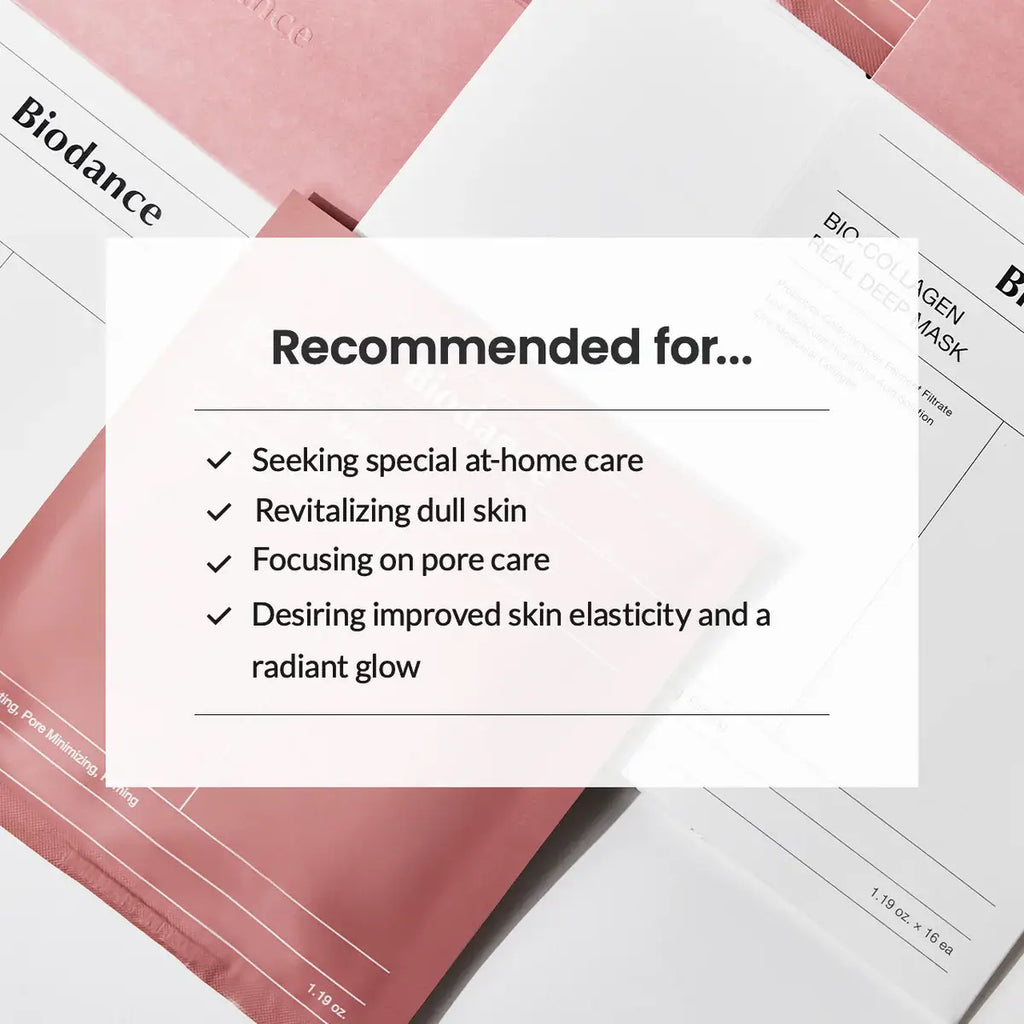 BIODANCE Bio-Collagen Real Deep Face Sheet Mask