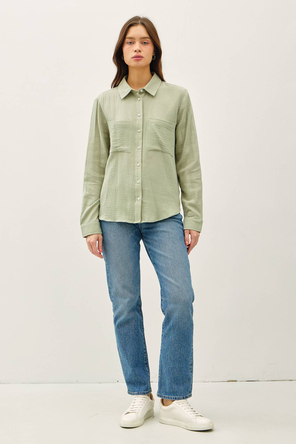 The Gemma Cotton Gauze Top