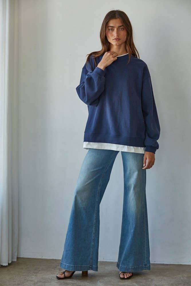 The Lainey Crew Neck Sweatshirt