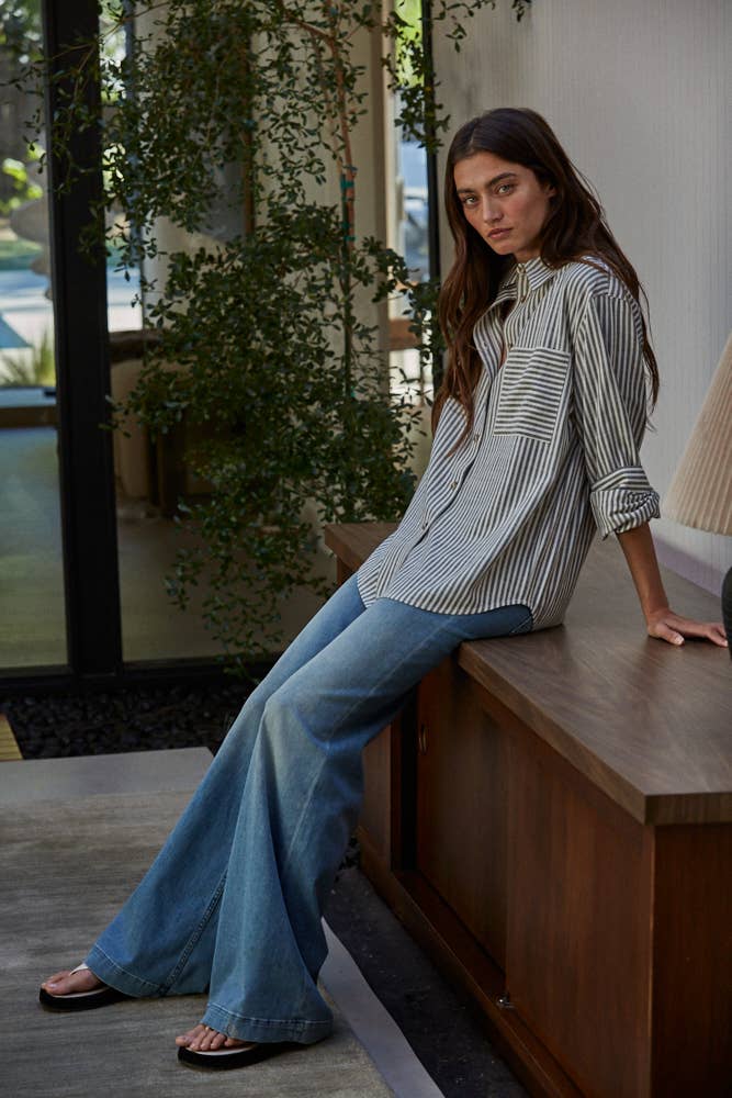 The Pamela Button Down Top