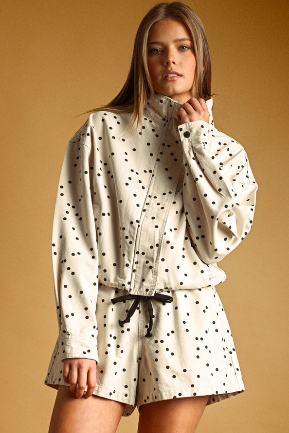The Winona Polka Dot Jacket