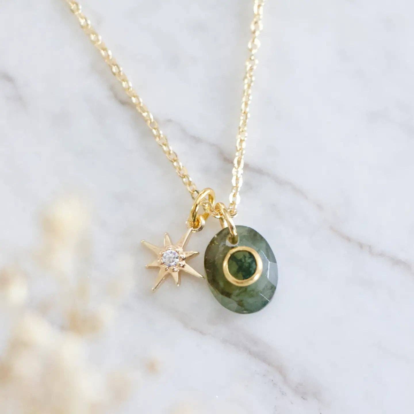 Amazonite Star Necklace