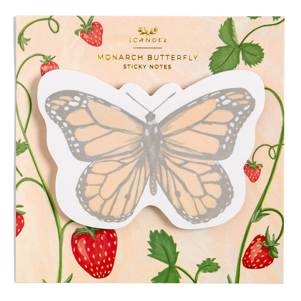 Monarch Butterfly Sticky Notes