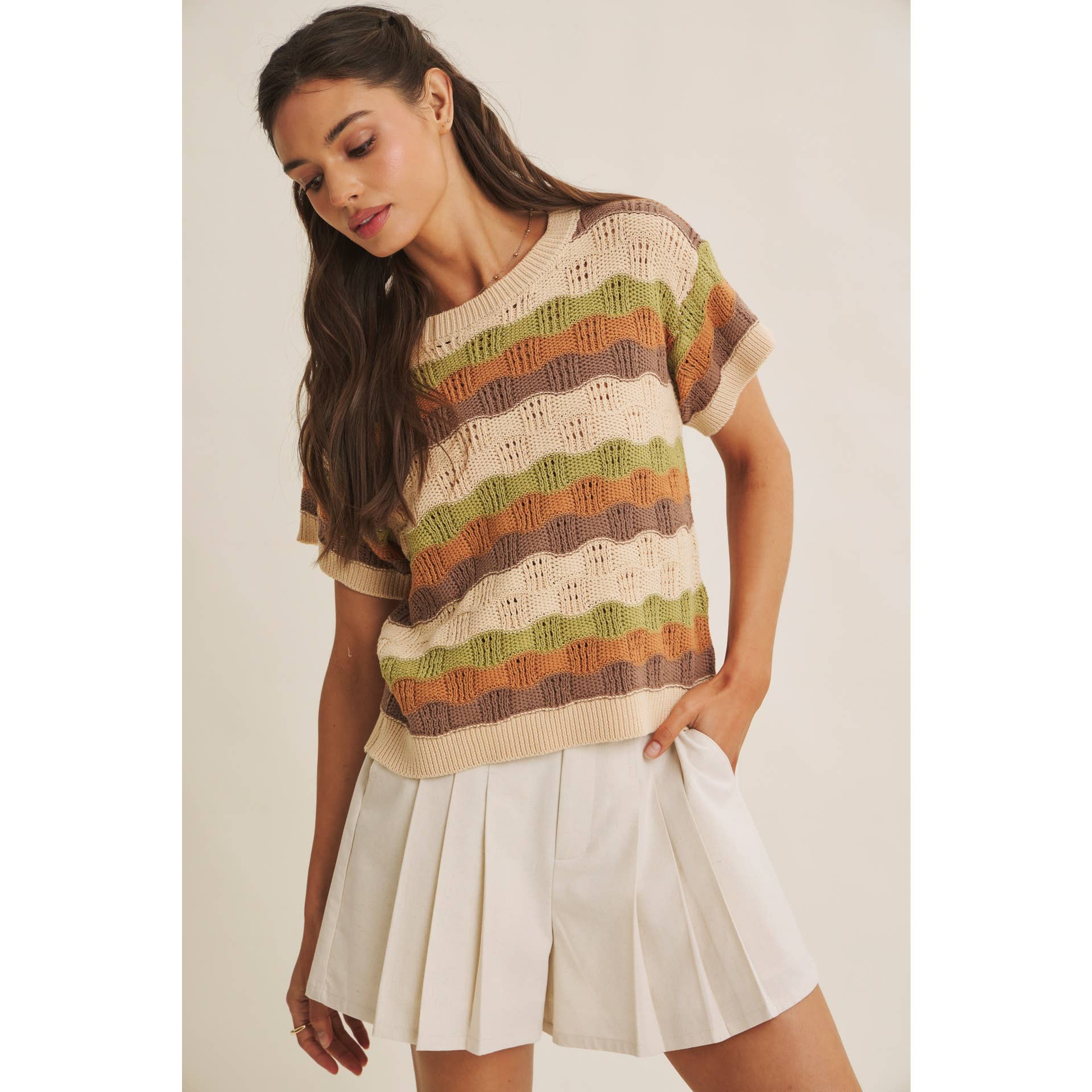 The Kayla Crochet Sweater