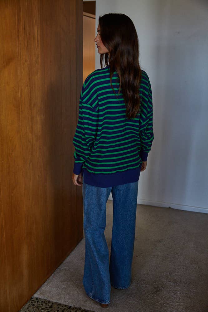 The Tillie Striped Long Sleeve Top