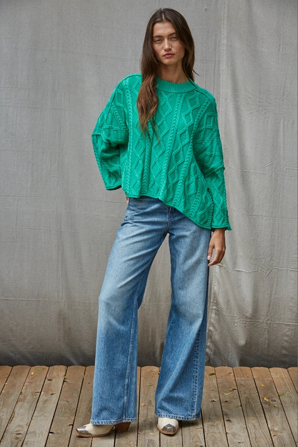 The Rosie Cable Knit Sweater