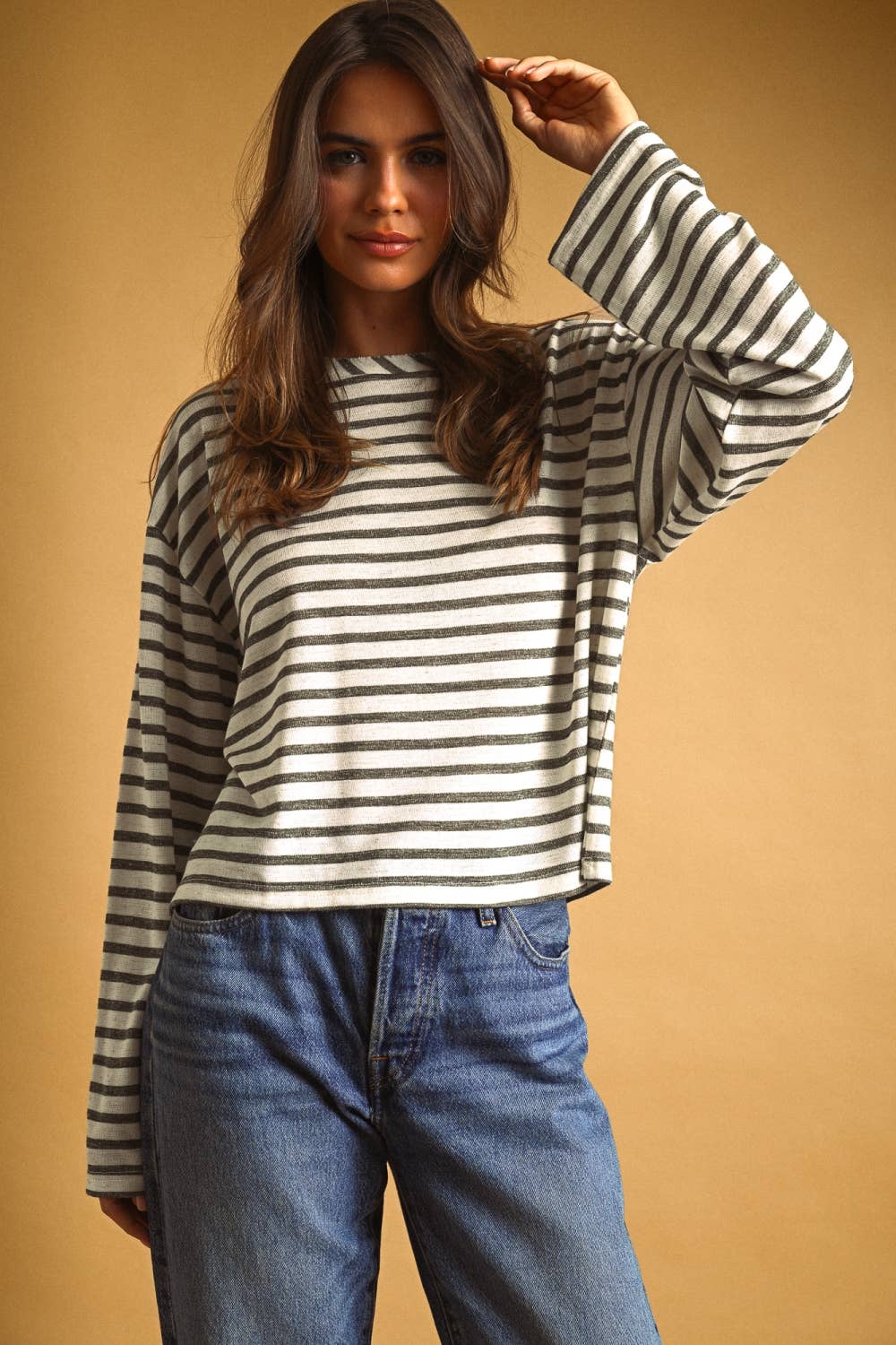 The Sage Long Sleeve Slub Tee