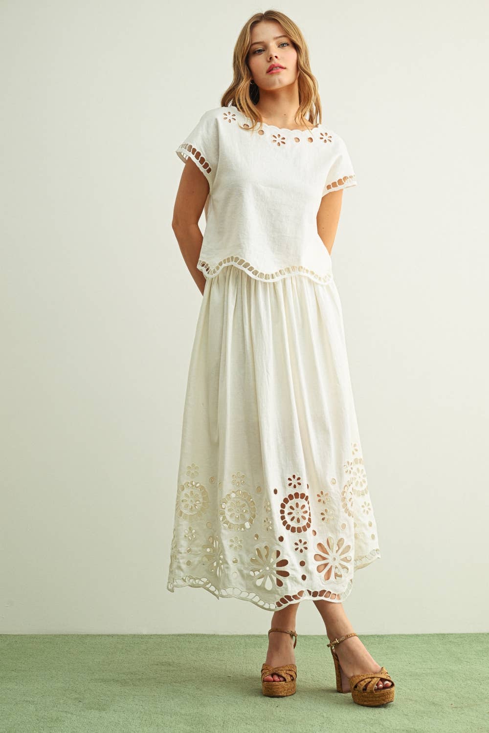 The Winnie Floral Embroidered Top