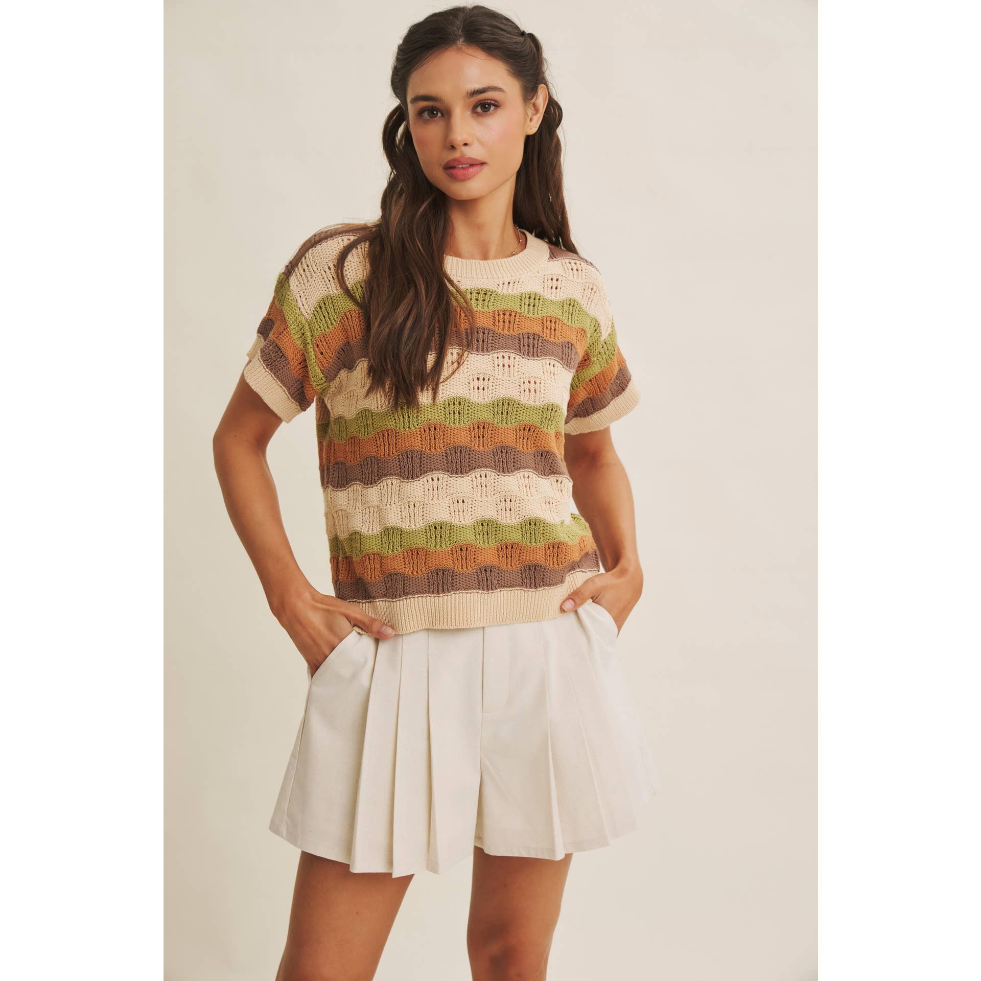 The Kayla Crochet Sweater