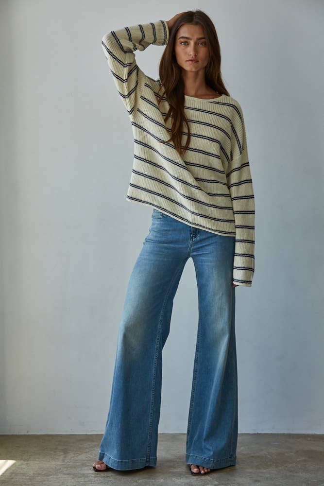 The Octavia Striped Sweater