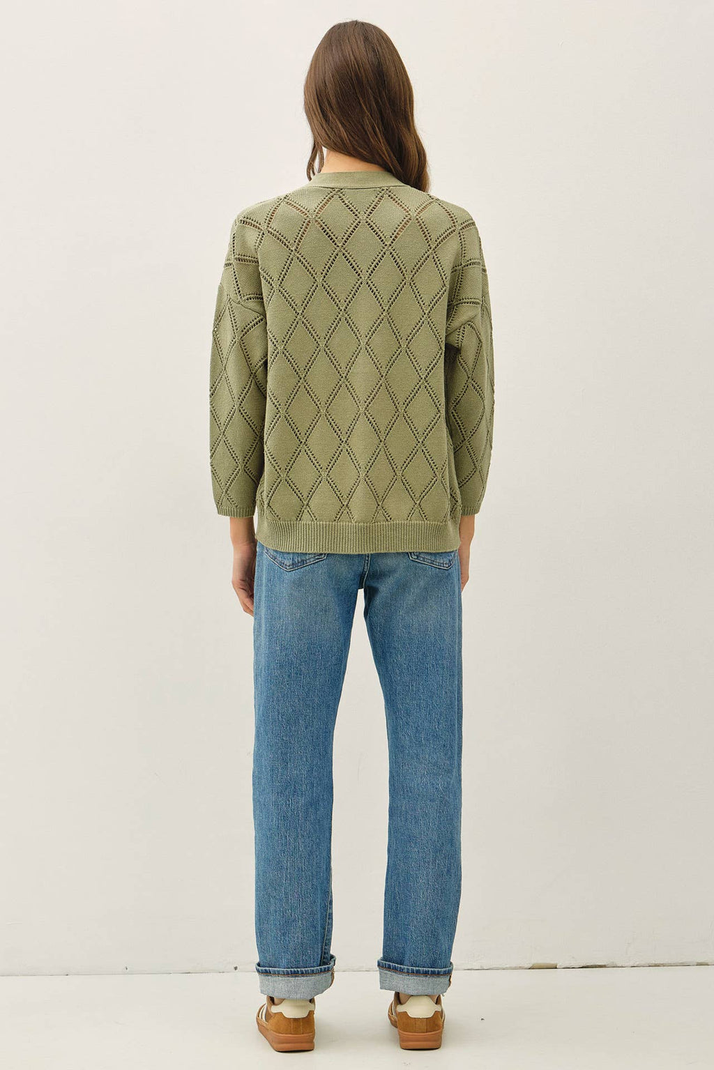 The Paisley Open Front Cardigan