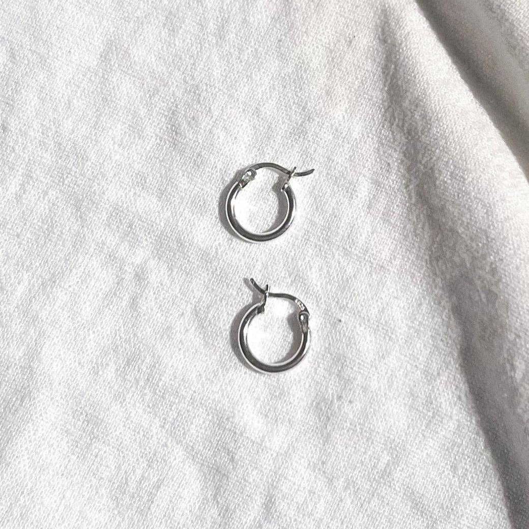 Sterling Silver Everyday Hoop