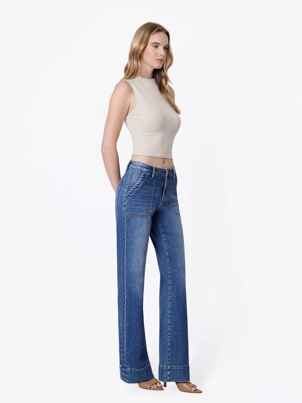 Truculent High Rise Vintage Flare