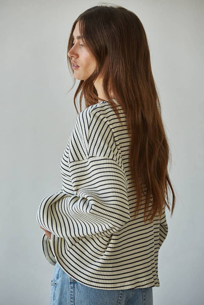 The Lauren LS Knit Top