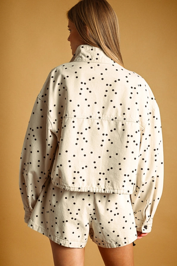 The Winona Polka Dot Jacket