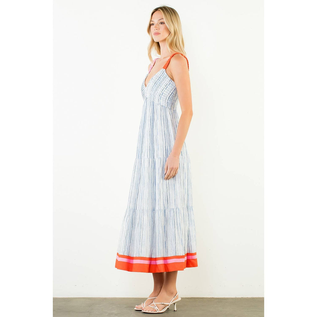The Angelina Striped Dress