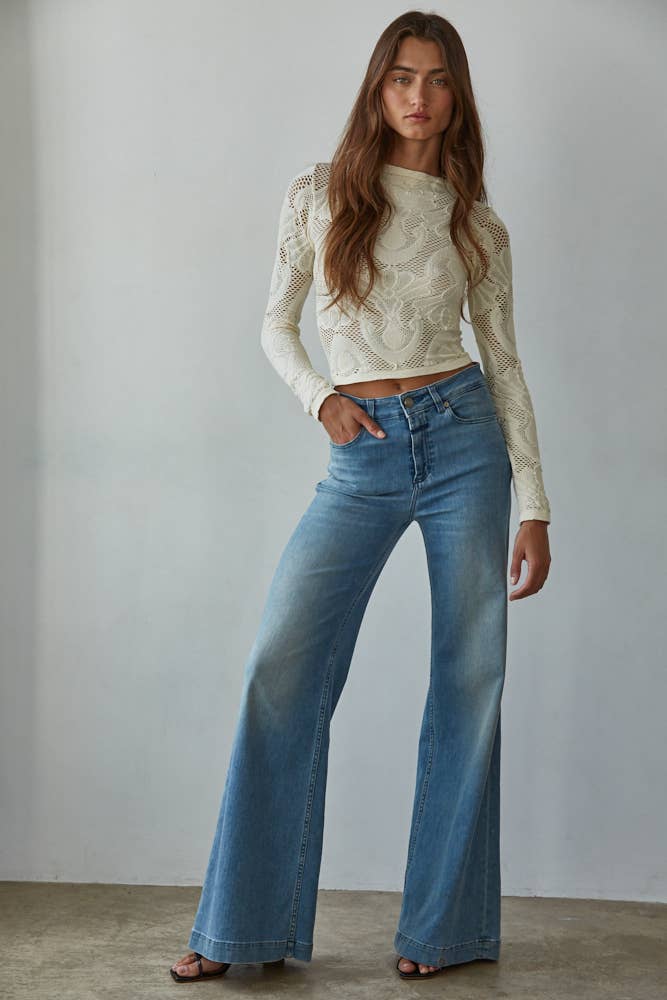 The Ophelia LS Mock Neck Top