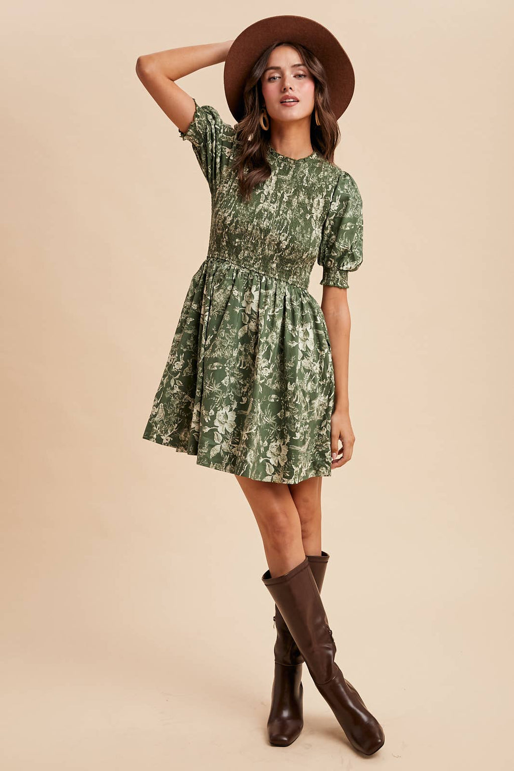 The Michelle Floral SS Dress