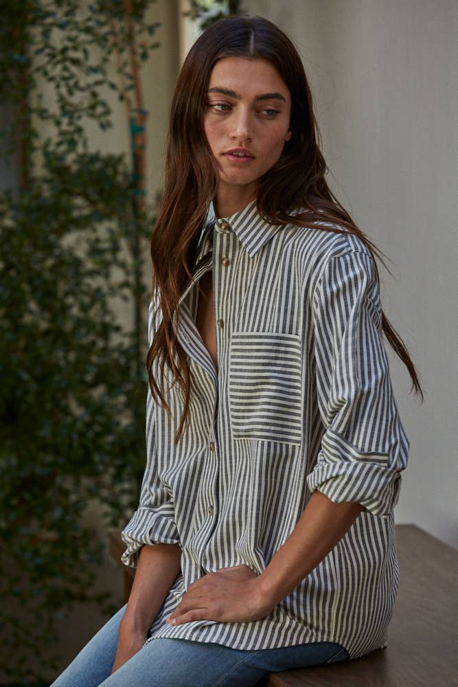 The Pamela Button Down Top