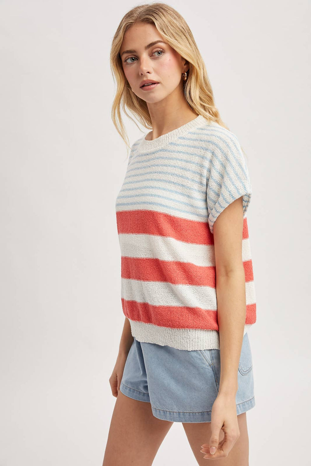 The Bria Striped Sweater