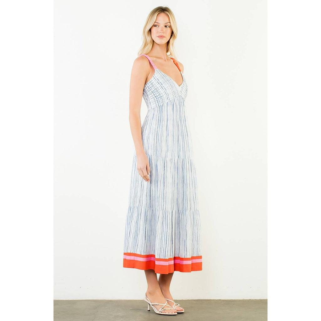 The Angelina Striped Dress