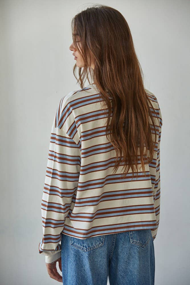 The Emerson LS Knit Top