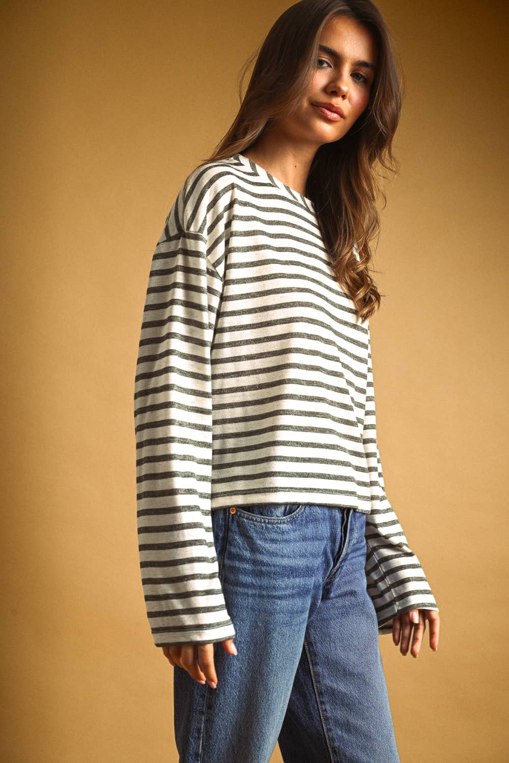 The Sage Long Sleeve Slub Tee
