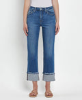 Daphne High Rise Cuffed Jeans