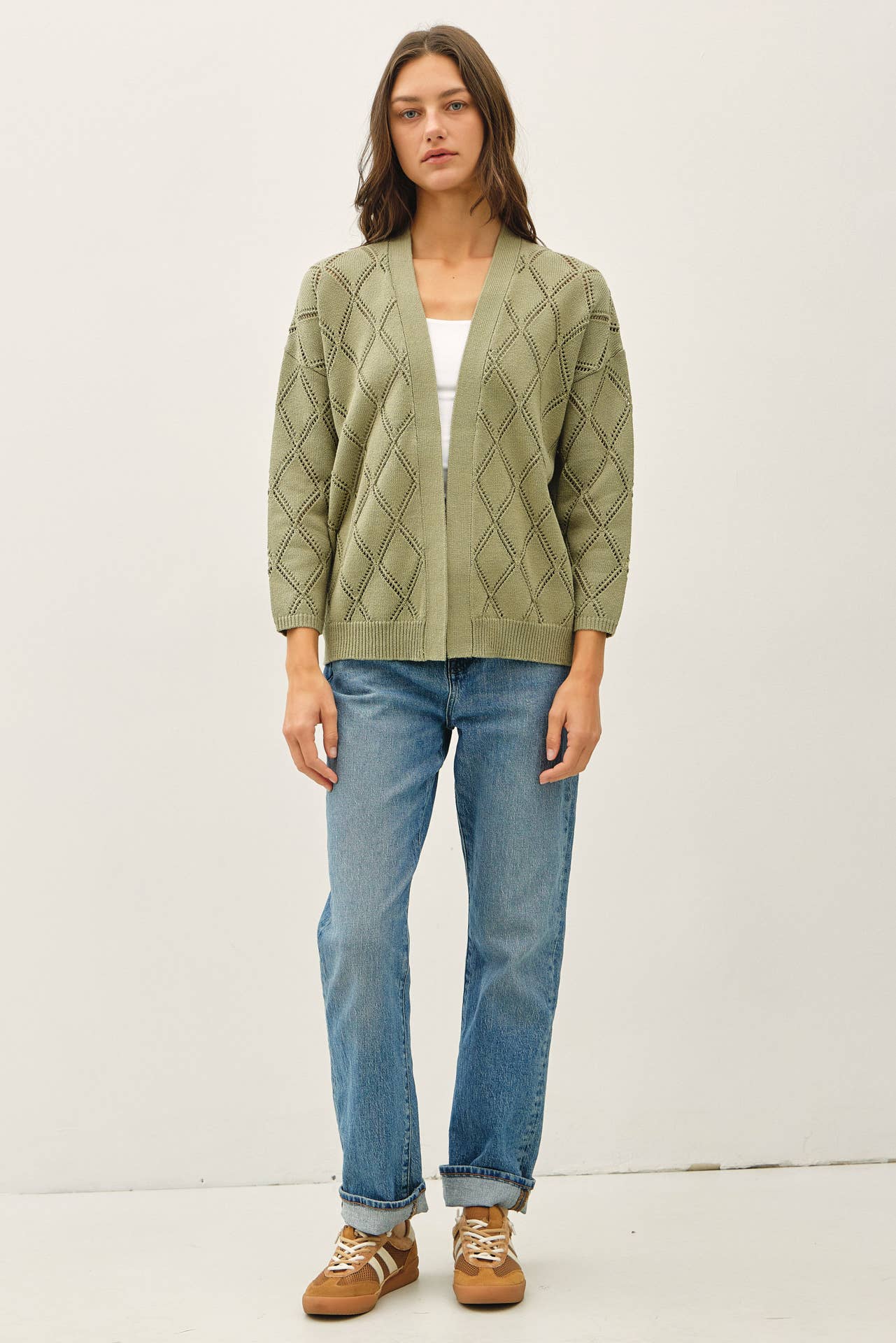 The Paisley Open Front Cardigan
