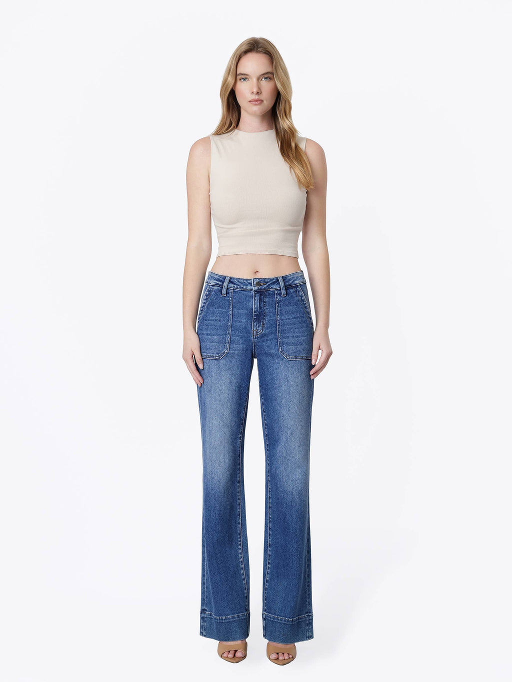 Truculent High Rise Vintage Flare