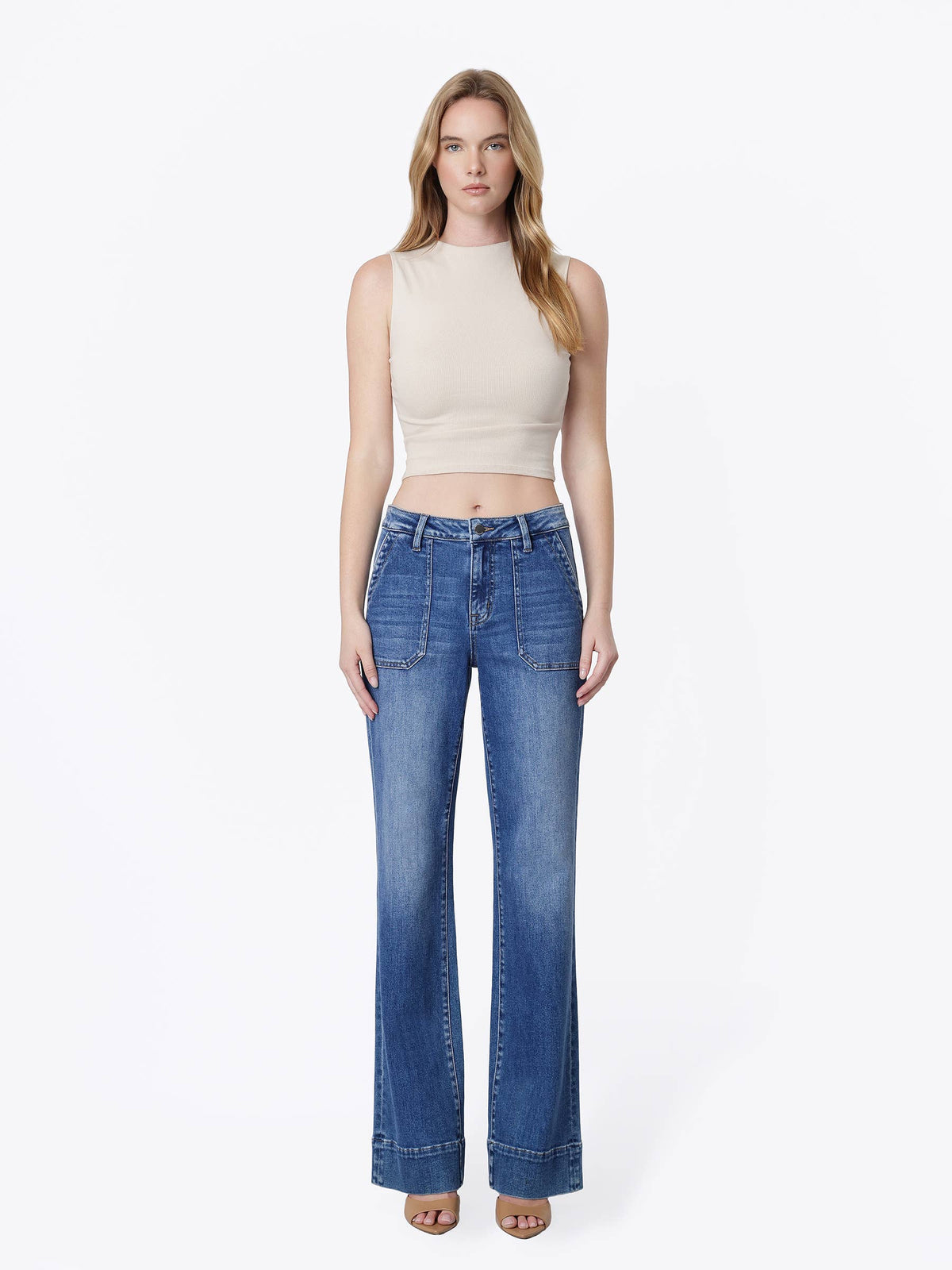Truculent High Rise Vintage Flare