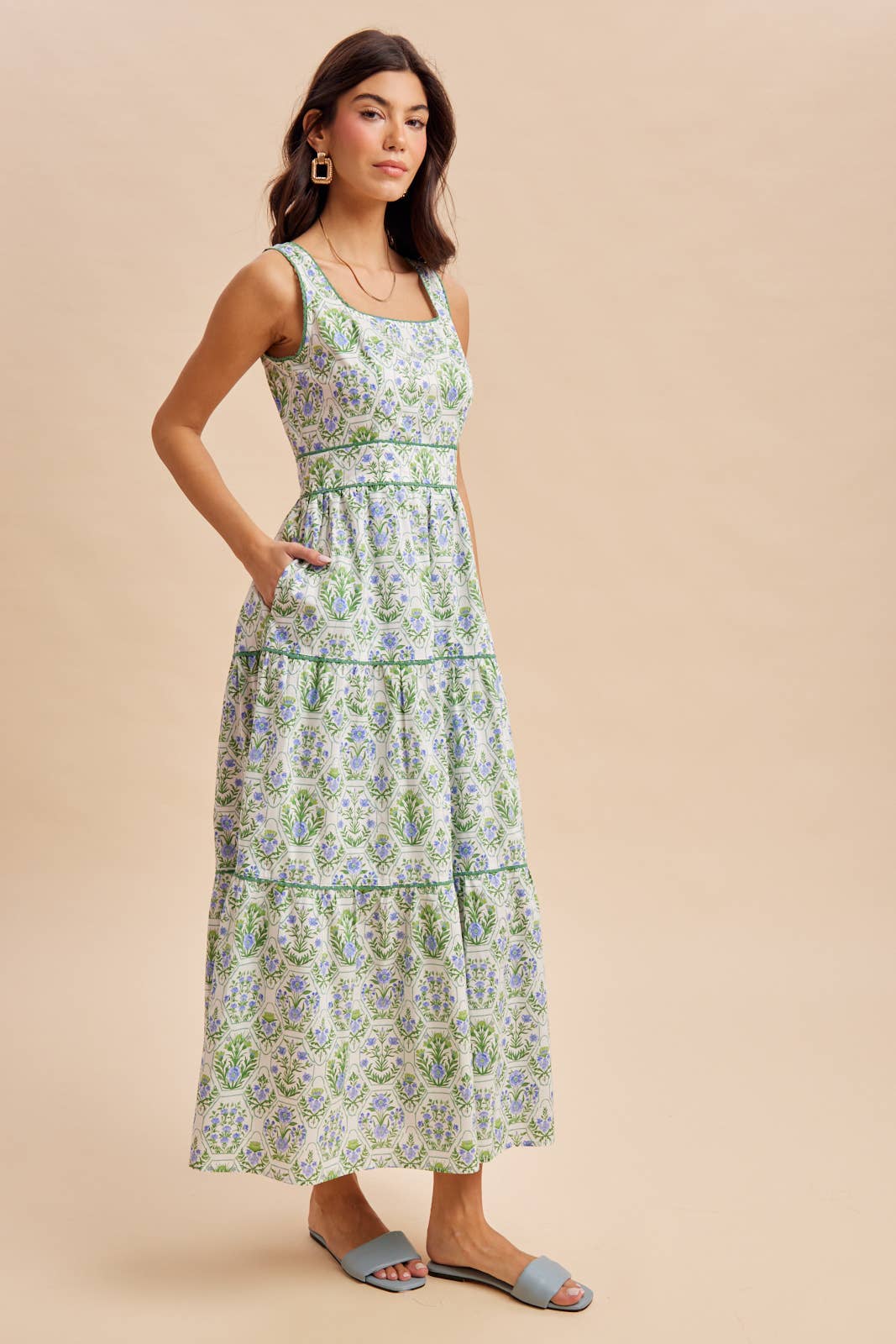 The Sarah Cotton Maxi Dress