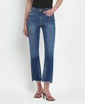 Ingenuity High Rise Crop Flare Jeans