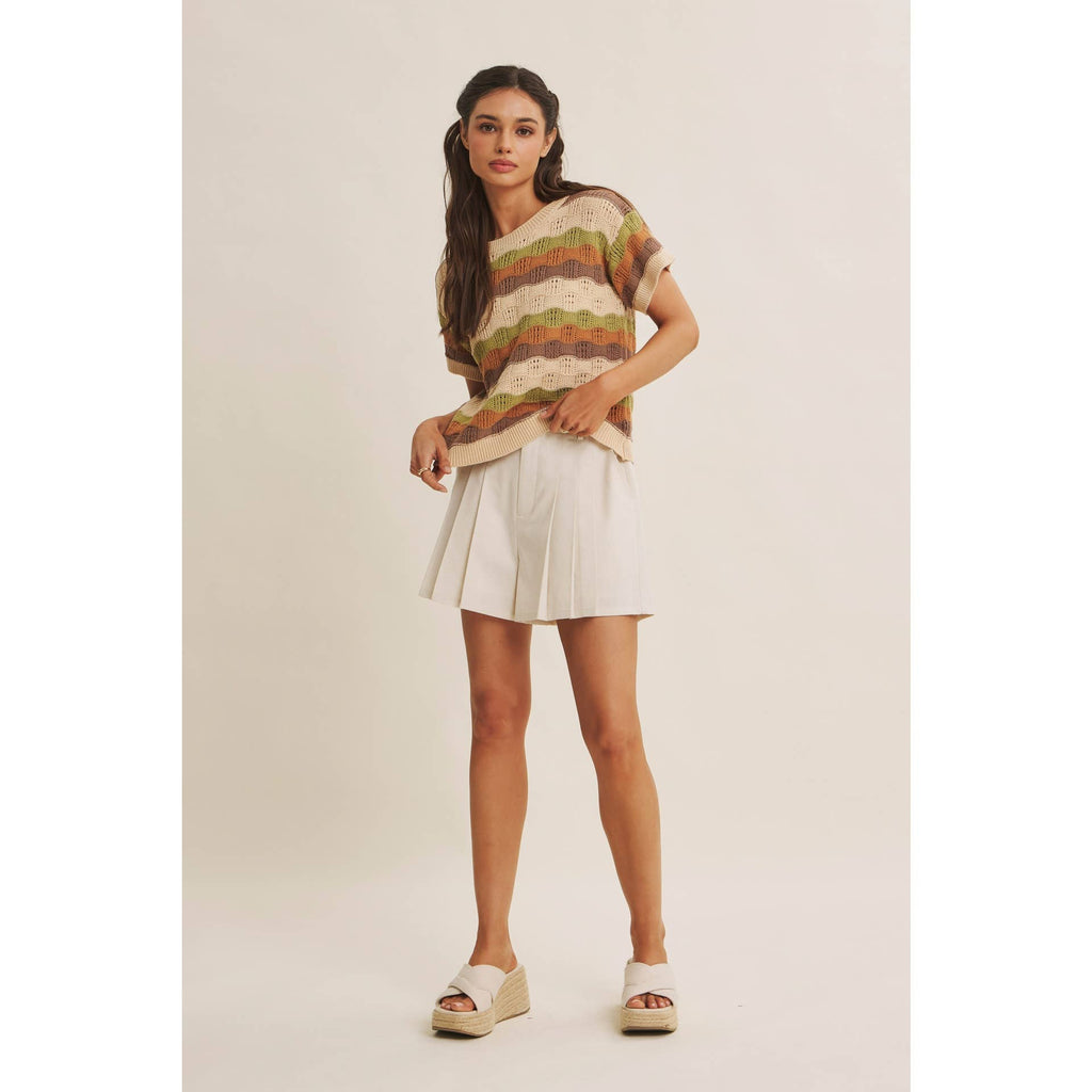 The Kayla Crochet Sweater