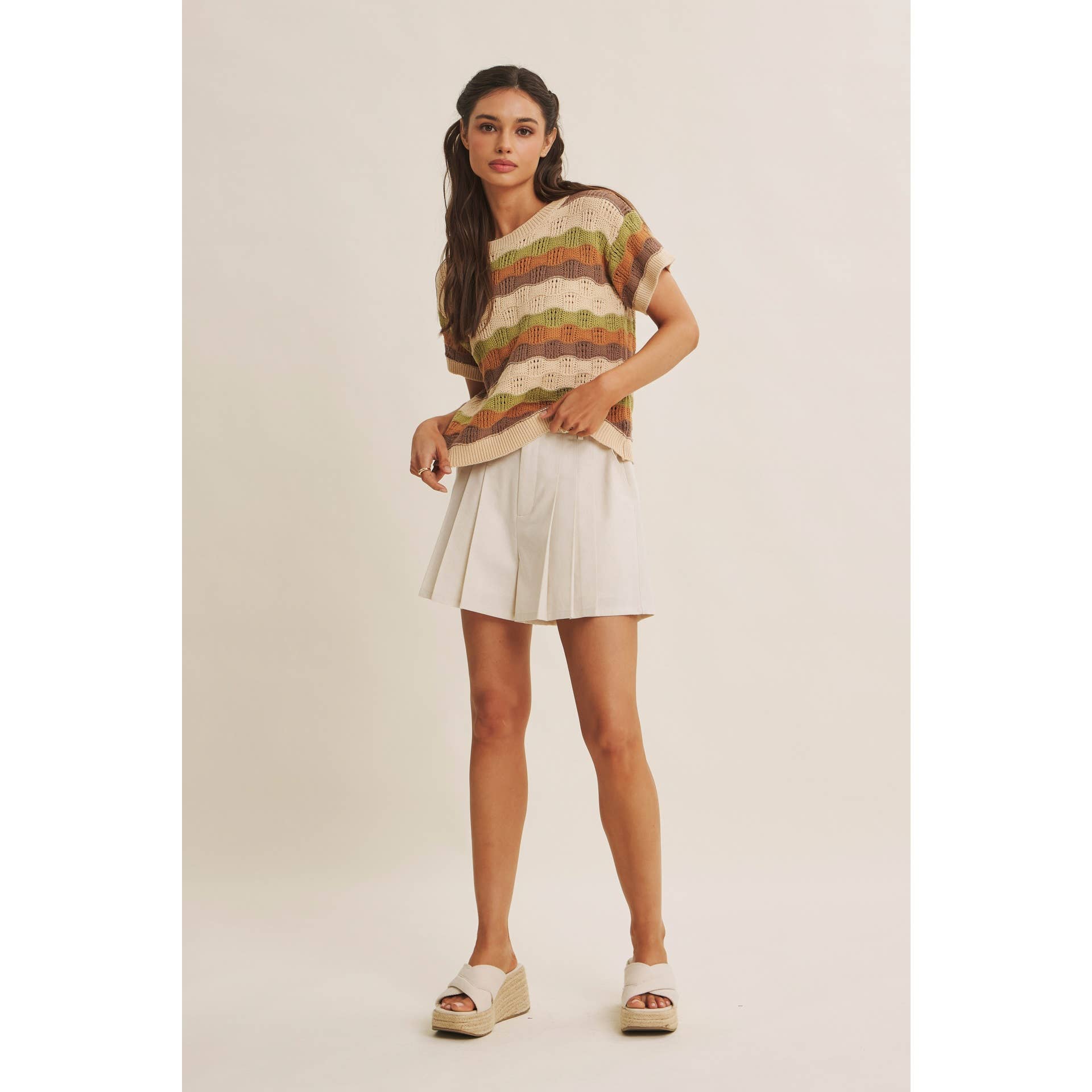 The Kayla Crochet Sweater