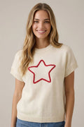 The Maisie Star Embroidery Sweater