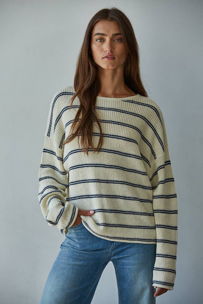 The Octavia Striped Sweater