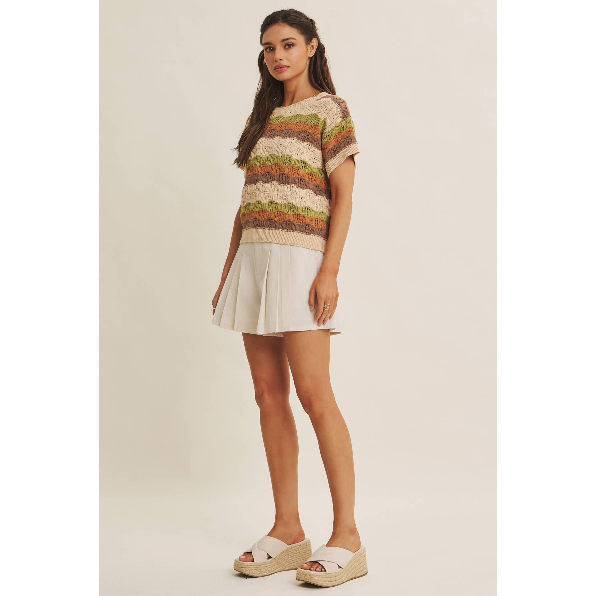 The Kayla Crochet Sweater