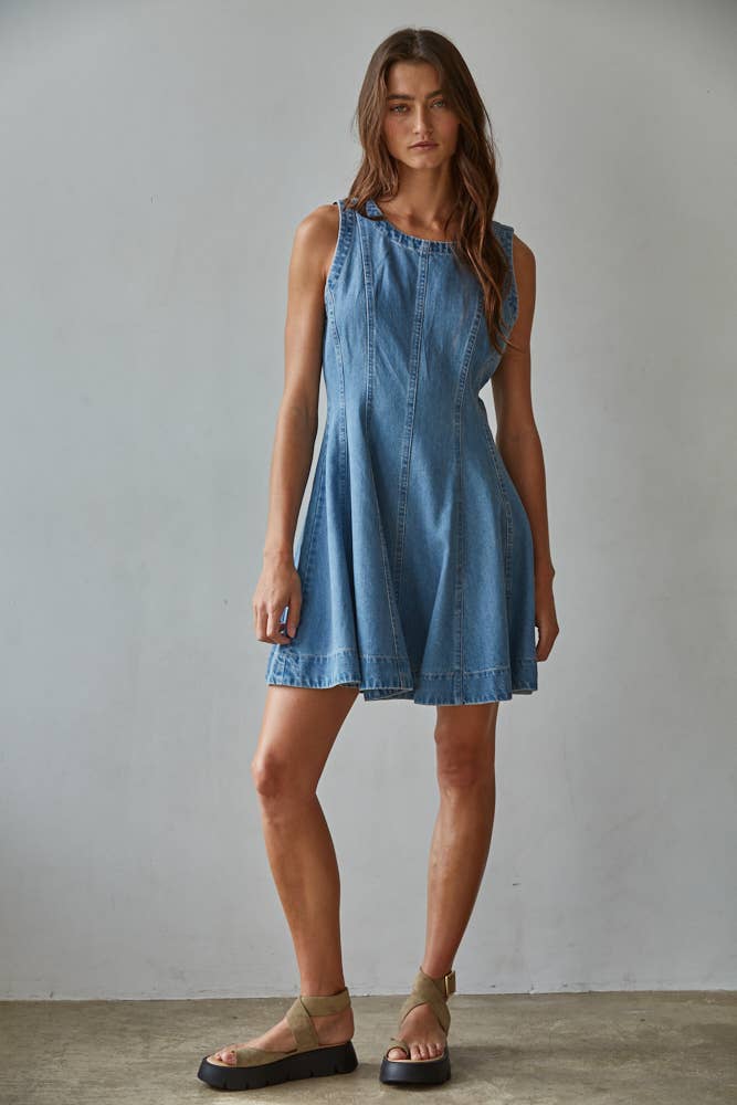 The Olivia Denim Dress