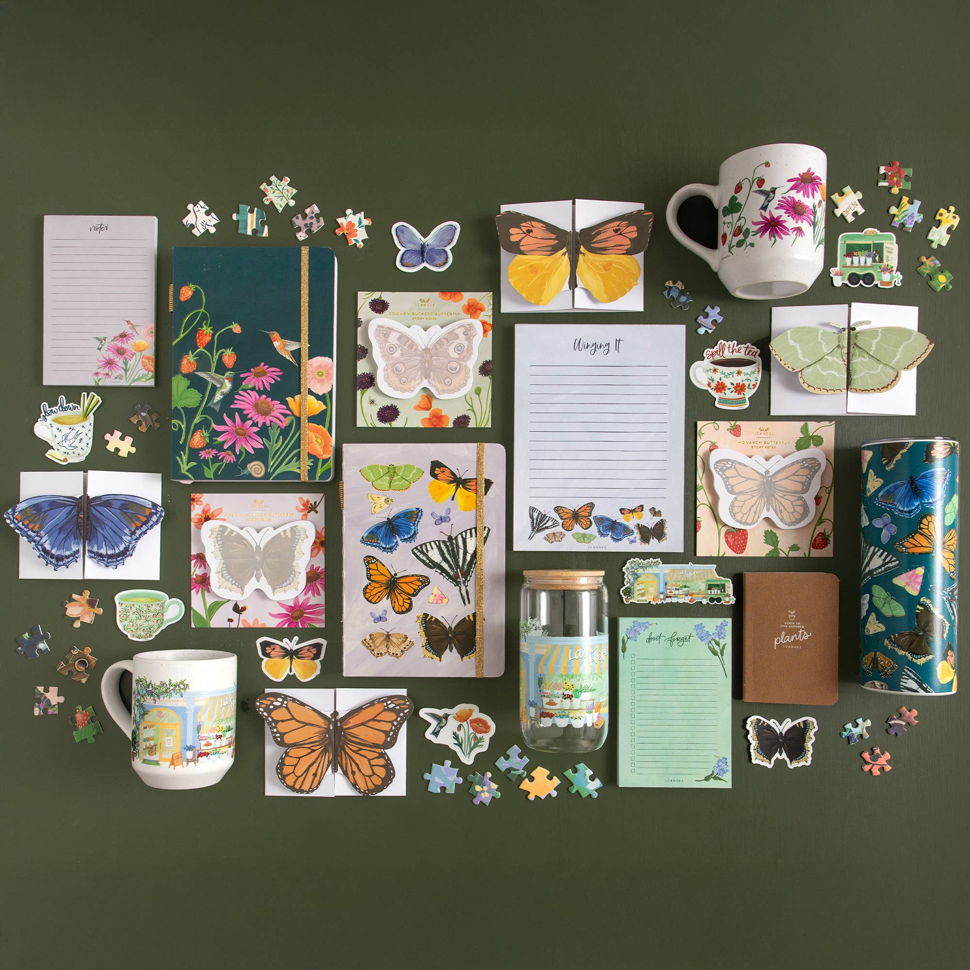 Monarch Butterfly Sticky Notes
